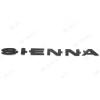 Sienna OVERLAY Rear Liftgate Matte Black SIENNA Letter Logo Emblem