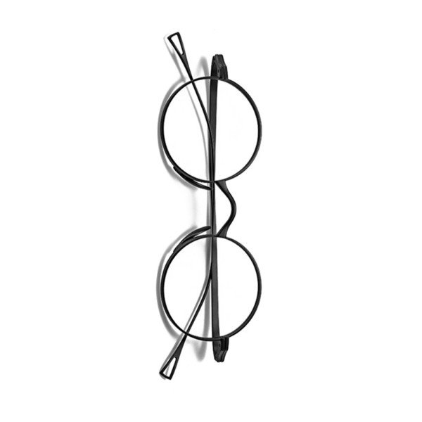 Unbranded Unisex Classic Titanium Retro 45mm Round Eyeglasses Frames Lightweight