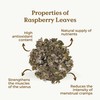 Raspberry Leaf Tea Organic 100g (50 Cups) | Rubus idaeus,