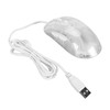 Gaming Mouse Transparent Wired Mechanical Mouse 6 DPI Adjustable RGB