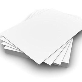 25 Sheets A4 160gsm White Card - Premium Thick Printing Paper Suitable for All Printers