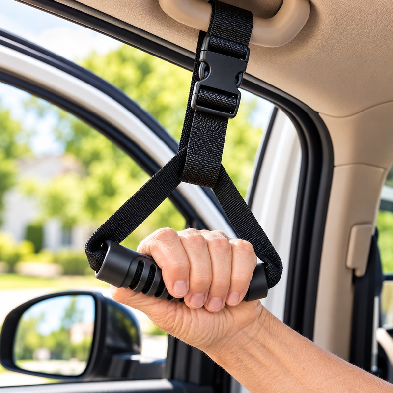 2 Pcs Car Assist Grab Handle for Elderly & Seniors