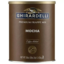 Ghirardelli Frappe Mix, Chocolate, Vanilla, Mocha, White (select flavor below) - Mocha