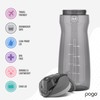 Pogo 64oz Plastic Water Bottle with Leak-Proof Chug Lid and