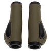 Artificial Leather Bicycle Grips Liquid Silicone Palm Pad Shock Absorption