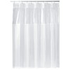 iDesign EVA Plastic Shower Liner for Master, Guest, Kid's Bathroom,