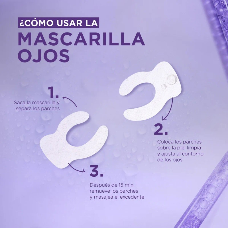 Mascarilla L'oréal Paris Ojos Ácido