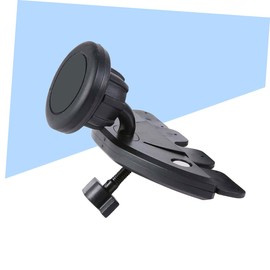 GRIRIW Magnetic CD Slot Phone Holder for Car Mount Compatible with Smartphones and GPS Devices Black