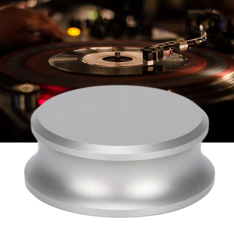 Record Turntables Weight Stabilizer Aluminum Turntable Vinyl Black Clamp for