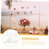 Ciieeo 1 Set Wedding Wooden Mr & Mrs Signs Wedding