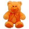 Anico 8" Orange Teddy Bear – Cute Plush Small Bear,