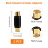 KUOQIY 12 PCS RCA Female to Female Coupler, RCA Phono
