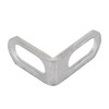 Motoforti 23mm 0.9" Motorcycle Exhaust Pipe Bracket L Shape Mounting
