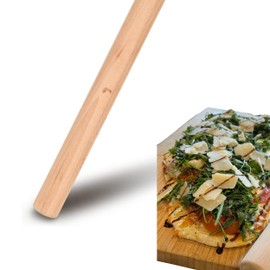 Beech Wood Rolling Pin, 30 x 3.5 cm, Rolling Pin for Pizza, Fondant and Shortcrust Dough - Perfect Baking Accessories Rolling