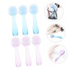TOVINANNA 6pcs Portable Facial Cleanser Brush Set Manual Face Wash