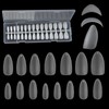 MAEXUS Nail Tips, Clear, 300 Pieces, Nail Tips, Natural Fit