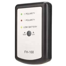 Speaker Polarity Tester, Automotive System Phase Meter for Car Subwoofer Tweeter, Detect Correctness of Speaker Connections