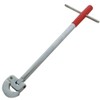 Tooltime® Plumbers 16" Adjustable Basin Wrench with Green PVC Grip