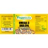 Veganicity Omega-3 DHA: EPA : Algal Oil Omega-3 Fatty Acid