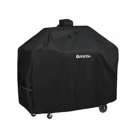 UPFETIA Grill Cover for Camp Chef Pellet Grills DL×24", SmokePro DLX, SomkePro 24", Woodwind 24 Pellet Grills, Heavy Duty Waterproof Camp Chef Grill Cover