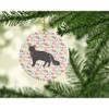 Caroline's Treasures WDK2584CO1 Nebelung #1 Cat Christmas Ceramic Ornament, 3
