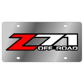 Z-71 Offroad License Plate