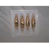Jingle Bells Lauscha Christmas Tree Bauble Olive Champagne/Gold Winter Landscape