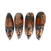 African Decorative Wooden Mask 30cm - Ethnic Chic Decoration