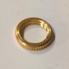 10 x Brass Knurled Nuts M13 x 1 - Cord