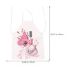 Adjustable Apron Nail Tech Apron Adjustable Neck Long Ties Cosmetic