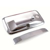 EZ Motoring Chrome Tail Tailgate Handle Cover with Keyhole & Camera Hole for 2014-2018 Chevy Silverado/GMC Sierra