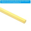 PATIKIL 1/4 x 1/4 x 16" C36000 Brass Square Bar,