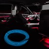 X AUTOHAUX 4 Meter/13ft Neon EL Wire Strip Ice Blue