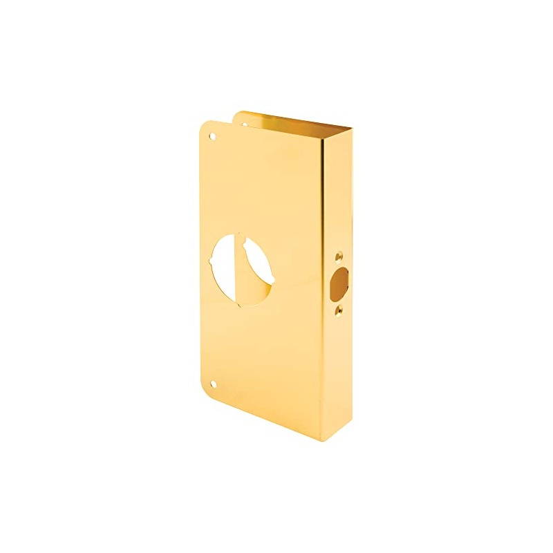 Prime-Line U 9547 Brass Lock and Door Reinforcement Plate for
