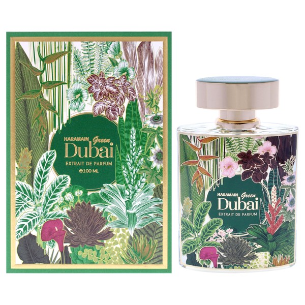 Al Haramain Green Dubai for Unisex - 3.33 oz Extrait