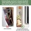 Large Hole Strike Plate - Door Lock Plate for Exterior