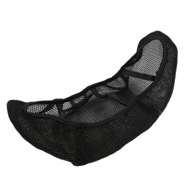 Motorcycle Seat Covers 3 Dimensional Breathable Design Mesh Black Replacement for VESPA Gts300