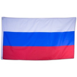 SCAMODA Country Flag, Made of Weatherproof Material, with Metal Eyelets, Outdoor Flag (Russia), 150 x 90 cm
