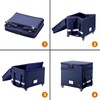 DocSafe File Box with Lock, 2-Layer Fireproof Document Box with