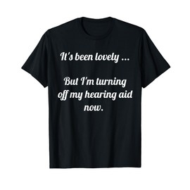 Funny Deaf Pride ASL Hearing Aids Product T-Shirt