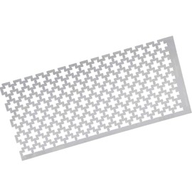 Square Diamond Painting Ruler, Stainless Steel Diamond Art Mesh Ruler, 5d Diamond Painting Accessories Ruler, Diamond Drawing Ruler DIY Cross‑Stitch Embroidery Art Supplies