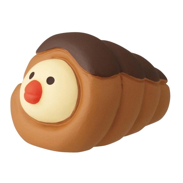 Deco Corporation concombre Piyo Corne, Brown, Size: Approx. W2, D3.2,
