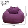 Beanbag Cover Recliner Gaming Storage Bag Lazy Lounger Bean Bag