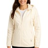 Spyder Womens Rain Jacket - Fleeced Lined Wind breaker Raincoat