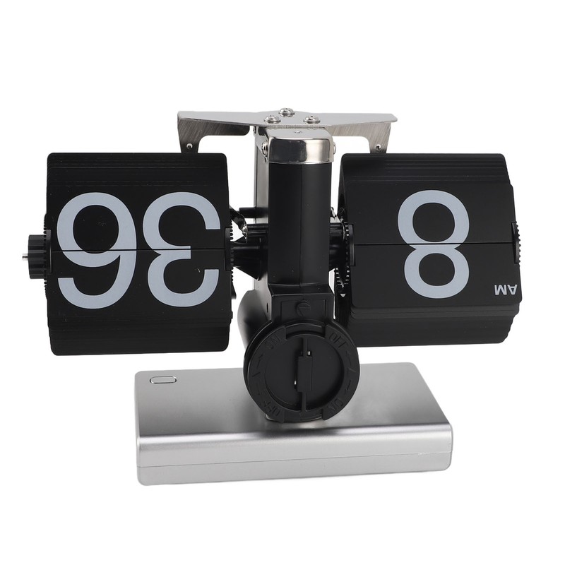 Retro Digital Flip Down Clock Battery Powered Flip Desk Clock