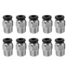 PC4-M10 Pneumatic Fitting Bowden Fitting Male Straight PTFE Hose Compatible