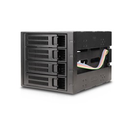 Rosewill 3 x 5.25-Inch to 4 x 3.5-Inch Hot-swap SATAIII/SAS Hard Disk Drive Cage - Black (RSV-SATA-Cage-34)