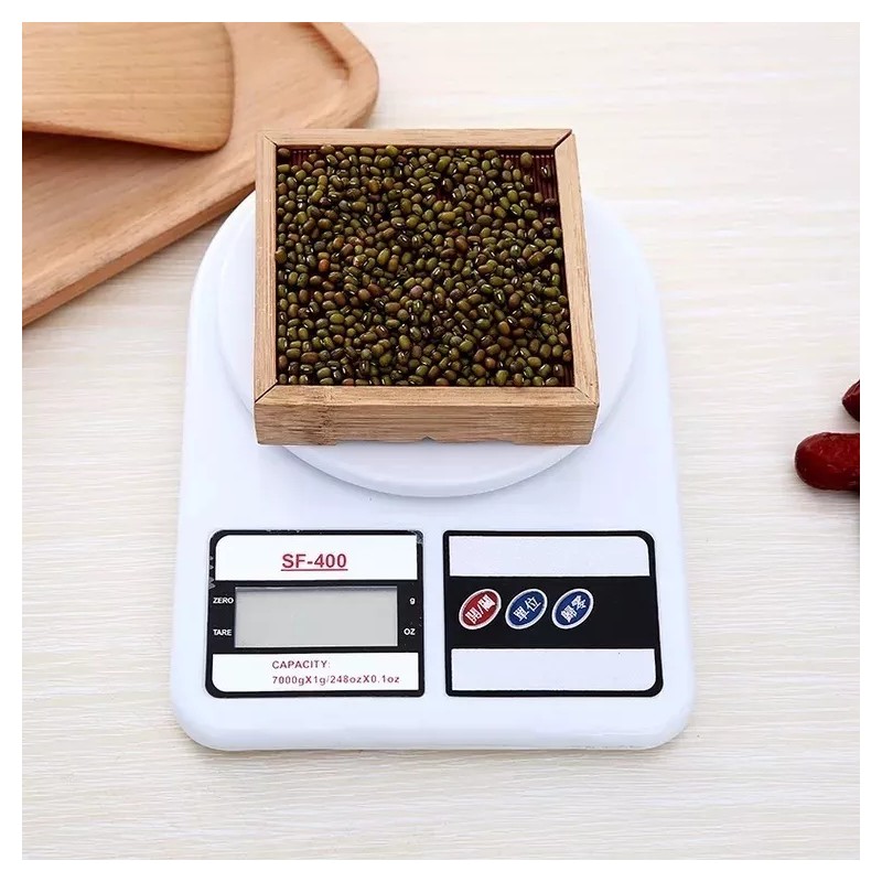SQ Báscula de cocina digital SQ Cozinha SF-400 pesa hasta