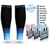 Physix Gear Calf Compression Sleeves - Shin Splint Support for