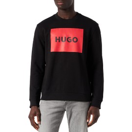 HUGO Men's Duragol222 Sweatshirt, Black001, M